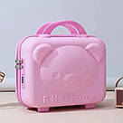 Шкільний набір канцтоварів у валізі, Рожевий / Набір першокласника / Набір канцелярії для дітей, фото 6