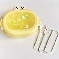 Пластиковий ланч-бокс / Контейнер для їжі / Судок для їжі / Ланч бокс