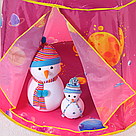Дитячий намет 120*116 см / Дитячий іграшковий замок / Намет ігровий / Ігровий будиночок, фото 6