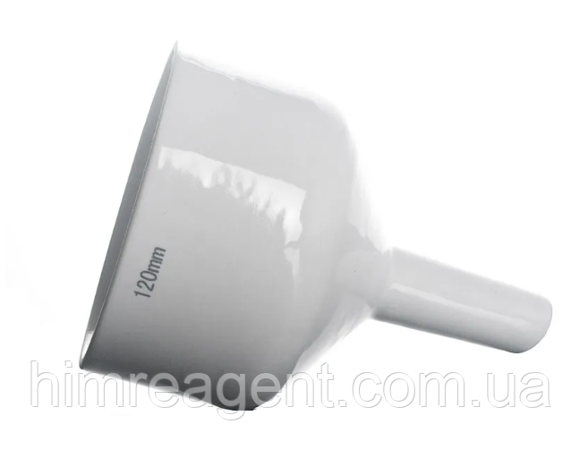 Лійка Бюхнера порцелянова 120 мм. (внутрішній діаметр 115 мм.), фото 1