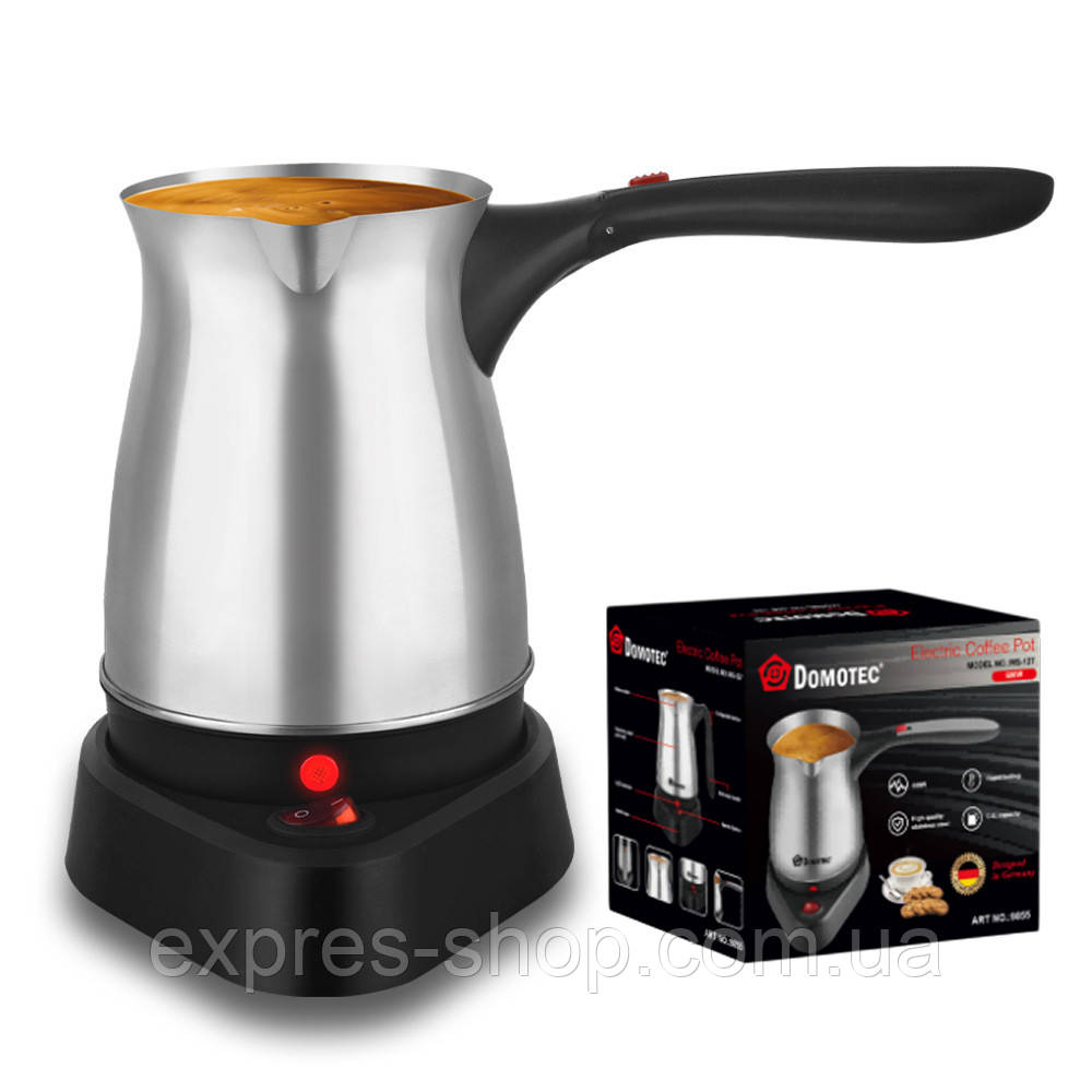 Електрична турка для кави 600Вт, 0,5л, DOMOTEC MS-127 / Кавоварка / Електротурка, фото 1