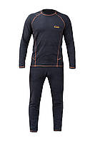 Термобілизна чоловіча Tramp Microfleece комплект (футболка+штани) black UTRUM-020, UTRUM-020-black-XL