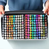 60 шт Набір двосторонніх скетч-маркерів для малюванняTouch на спиртовій основі