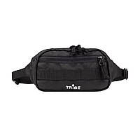 Поясна сумка Tribe Waist bag 1,5 L T-ID-0001, olive black, black