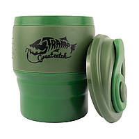 Кружка складана TRAMP силіконова з кришкою 350мл UTRC-082, Зелений
