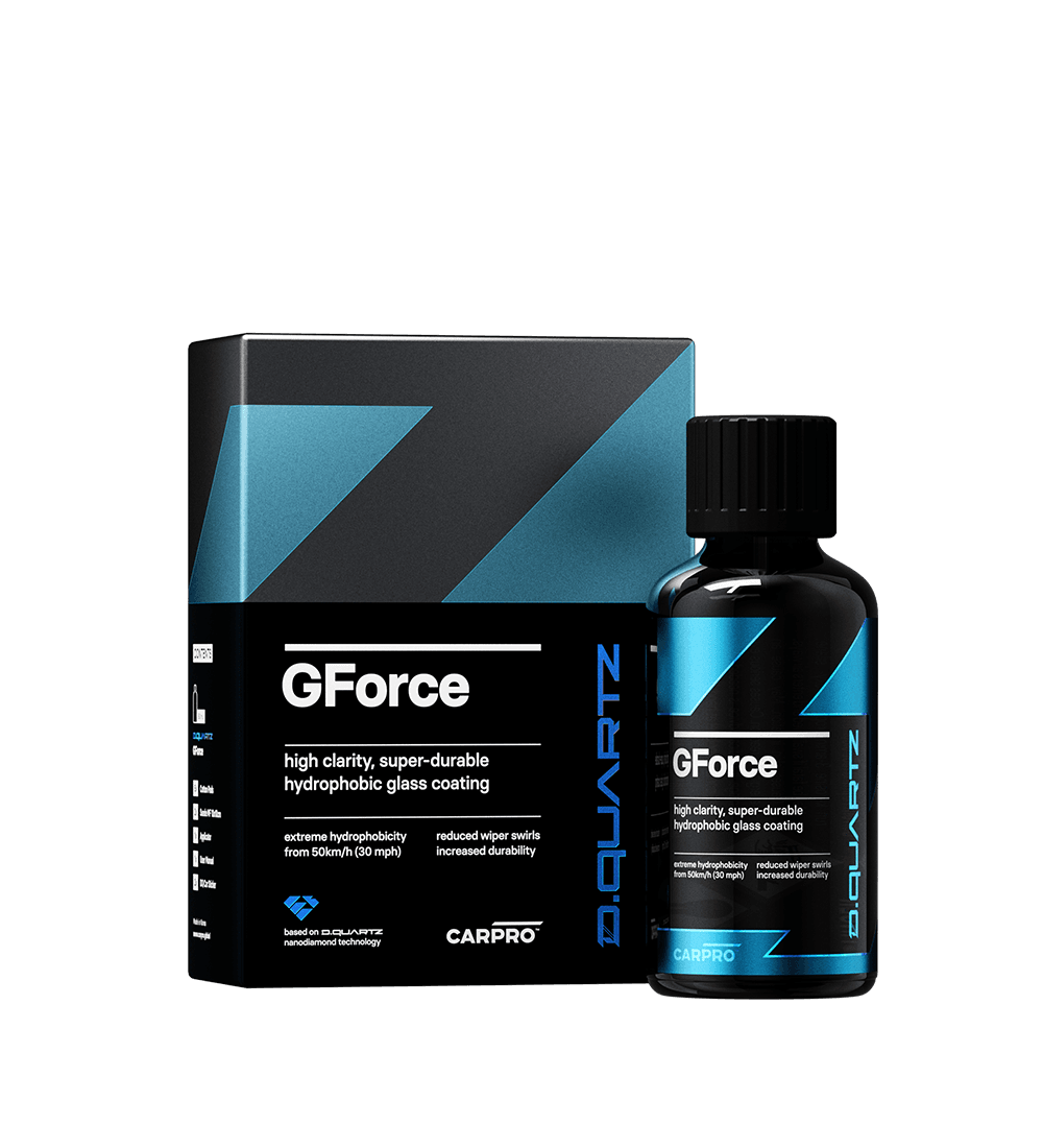 Надміцне гідрофобне покриття для скла на основі наноалмазної технології CARPRO DQuartz GForce 10мл, фото 1