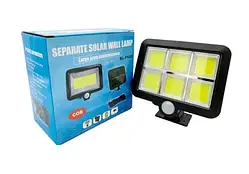 Вуличний світильник на сонячній батареї solar street BK128-4COB