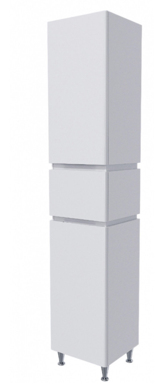 Пенал 40 см білий на ніжках