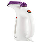 Ручний відпарювач для одягу ZJ-668 потужність 800 Вт бак 200 мл із двома насадками, вертикальна праска, фото 3