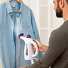 Ручний відпарювач для одягу ZJ-668 потужність 800 Вт бак 200 мл із двома насадками, вертикальна праска, фото 4