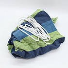 Підвісний гамак-крісло 80х100 см, одномісний садовий гамак для відпочинку на дачі та в саду, фото 2