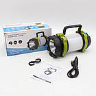 Ліхтарик акумуляторний для Power Bank 3000 mAh, світлодіодний кемпінговий із тривалим часом роботи та, фото 2