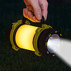 Ліхтарик акумуляторний для Power Bank 3000 mAh, світлодіодний кемпінговий із тривалим часом роботи та, фото 10