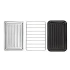 Мініпіч з конфоркою HM-748, настільна електродуховка для випікання та запікання, фото 3