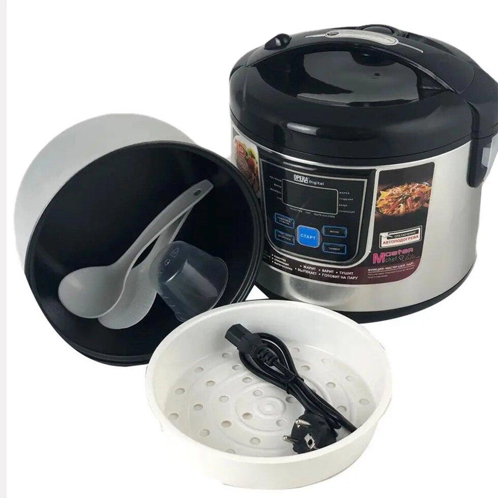 Багатофункціональна мультиварка 6 л 1500 Вт 12 програм Opera OD-166 електрична мультиварка пароварка для, фото 1