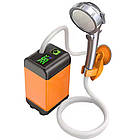 Портативний душ 6000 мА·год MY-880 мобільний душ для кемпінгу з цифровим індикатором температури води, фото 9