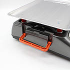 Настільні торговельні ваги 50 кг мережа/акумулятор із великим дисплеєм і функцією тарування, фото 8