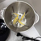 Блендер подрібнювач для кухні 10 в 1, 1800 Вт, 3,8 л, з двома чашами та насадками для подрібнення продуктів, фото 8