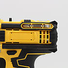 Бездротовий шурупокрут-дриль акумуляторний з набором інструментів і двома АКБ для домашнього ремонту, фото 6