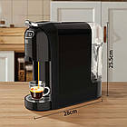 Капсульна кавоварка 4в1 для різних типів кави зі зручним використанням і стильним дизайном, фото 6