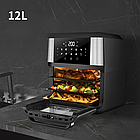 Аерогриль-фритюрниця 1800 Вт, 12 л, SK-ZG-8029 для готування без олії, мультипіч із функцією фритюру, фото 2