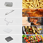 Аерогриль-фритюрниця 1800 Вт, 12 л, SK-ZG-8029 для готування без олії, мультипіч із функцією фритюру, фото 4