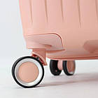 Комплект валіз 3в1, рожевий, стильні та міцні для зручних і комфортних подорожей, фото 4
