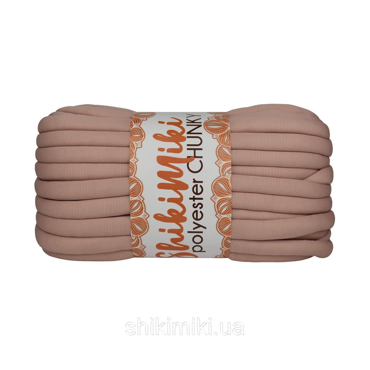Шнур з наповнювачем Shikimiki Polyester Chunky, колір Фрезовий, фото 1
