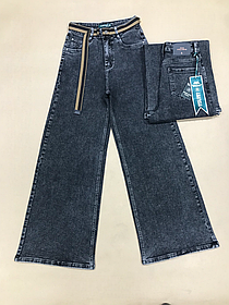 Жіночі сині джинси палацо