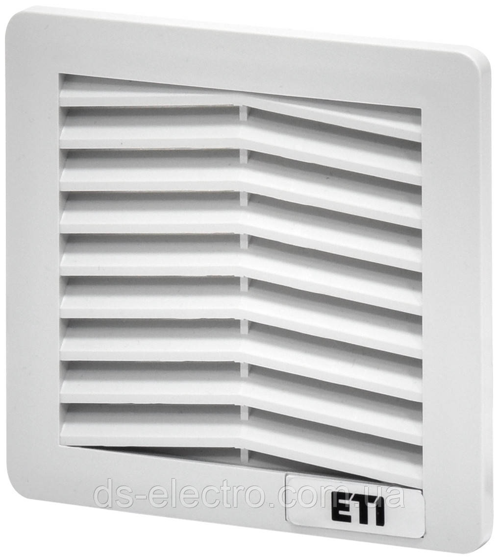 Решітка з фільтром EF-107E (107x107x23мм, IP54), фото 1