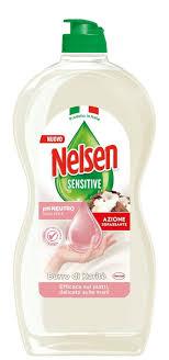 Засіб для миття посуду Nelsen для чутливої шкіри 850 мл, фото 1