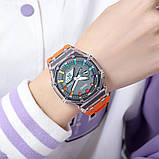 Чоловічий годинник Skmei 2100OG Orange SALE, фото 4