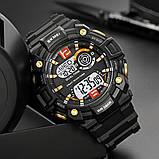 Чоловічий годинник Skmei 2018GDWT Gold-White SALE, фото 4