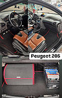 EVA ЄВА Коврики в салон и Багажник для Peugeot 206 Авто коврики в салон Пежо 206 207 208 307 308 3008 5008