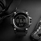 Чоловічий годинник Skmei 1384 Black, фото 4