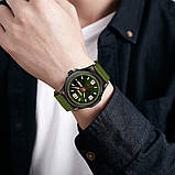 Чоловічий годинник Skmei 9315AG Army Green, фото 3