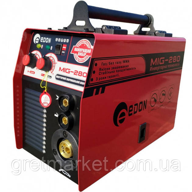 Зварювальний напівавтомат EDON MIG-280, фото 1