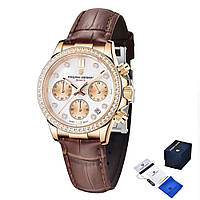 Жіночий годинник Pagani Design PD-1730 Gold-Brown