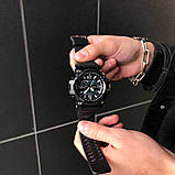 Чоловічий годинник Skmei 1283 All Black., фото 3