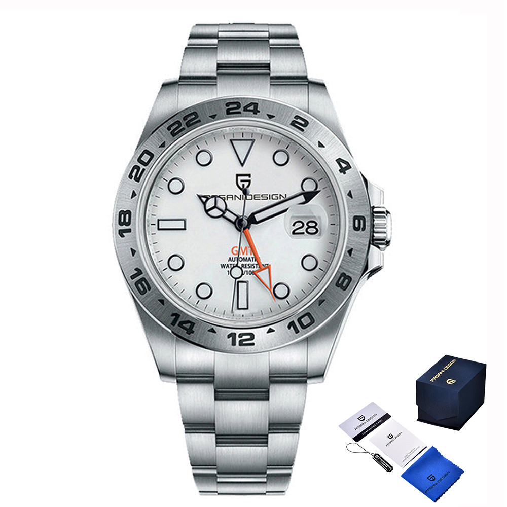 Чоловічий годинник Pagani Design PD-1682 Silver-White, фото 1