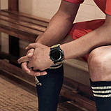 Чоловічий годинник Skmei 1384 Black-Khaki Wrisband, фото 4