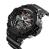 Чоловічий годинник Skmei 1617 Black, фото 2