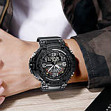 Чоловічий годинник Skmei 1617 Black, фото 3