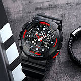 Чоловічий годинник Skmei 1832 Black-Red SALE, фото 4