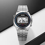 Жіночий годинник Skmei 2146SI Silver, фото 3