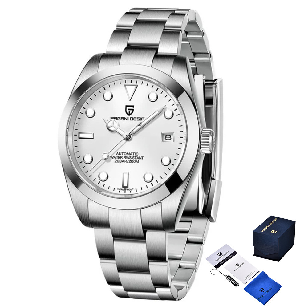 Чоловічий годинник Pagani Design PD-1692 Silver-White, фото 1