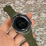 Чоловічий годинник Skmei 1231AG Military Smart Watch + Compass, фото 4