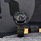Чоловічий годинник Pagani Design PD-1779 Black-Yellow, фото 2