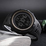 Чоловічий годинник Skmei 1251BN Black-brown, фото 4