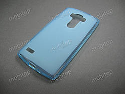 Полимерный TPU чехол LG H734 G4s Dual (голубой)